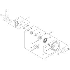 Recoil Starter for ECHO SRM-300TES/U