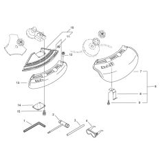 Shield for ECHO Brushcutter