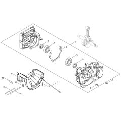 Crankcase for ECHO Brushcutter