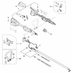 Handle Housing for Stihl FSA50