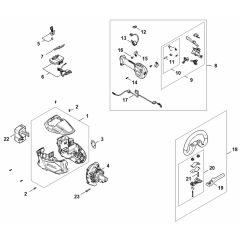 Stihl FSA80R Motor Parts