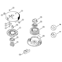 Stihl SuperCut 2-1 Mowing Head