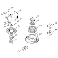 Stihl SuperCut 2-2 Mowing Head