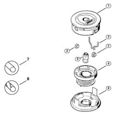 Stihl SuperCut 20-1 Mowing Head
