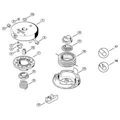 Stihl SuperCut 40-2 Mowing Head