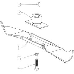 Blade Assembly for Morrison Mower