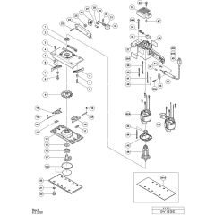 Hikoki SV12SE Main Assembly