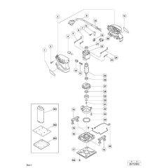 Hikoki SV12SG Main Assembly
