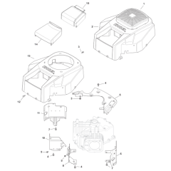 Blower Housing for Kohler SV735