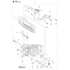 Chain Brake Assembly for T425