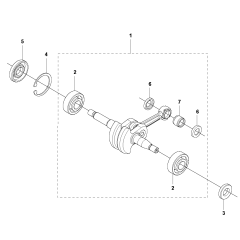 Crankshaft Assembly for T435