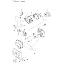 Carburetor & Air Filter Assembly