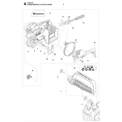 Chain Brake & Clutch Cover