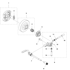 Clutch & Oil Pump for T540XP