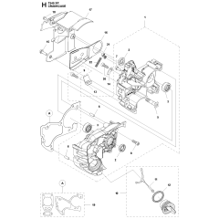 Crankcase Assembly for T540XP