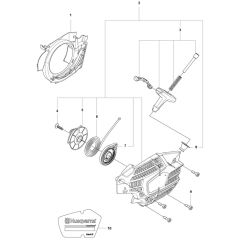 Starter Assembly for Husqvarna