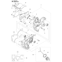Crankcase Assembly for T540XPII