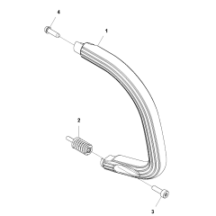 Handle Assembly for T540XPII