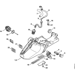 Tank Housing for Stihl MS441
