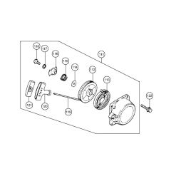 Recoil Starter for Tanaka