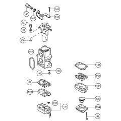 Carburettor for Tanaka Blower