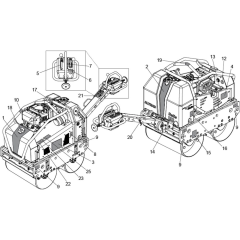 Decals Assembly for Belle TDX 650 A