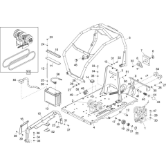 Bedplate Assembly for Belle TDX 650 A