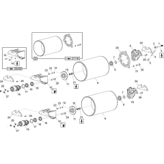 Drum Assembly for Belle TDX 650 A