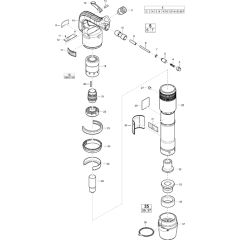 Main Assembly for TEX626RP