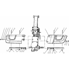Tine Shield for Husqvarna TF 230
