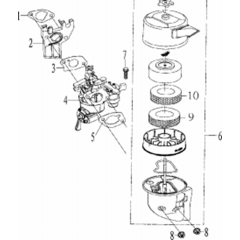 Intake System for Husqvarna TF 230