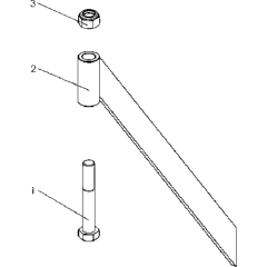 Support Legs for Husqvarna TF 325