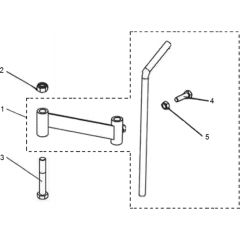 Support Legs for Husqvarna TF 335