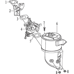 Intake System for Husqvarna TF 338