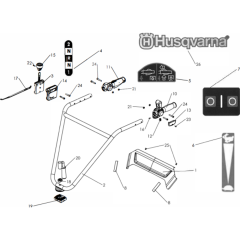 Handle & Controls for Husqvarna TF 435P