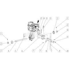 Tow Bar Assembly for TF 545D