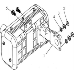 Muffler Assembly for TF 545D