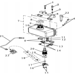 Fuel Tank Assembly for TF 545D