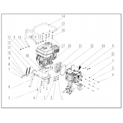 Engine Assembly for TF 545P