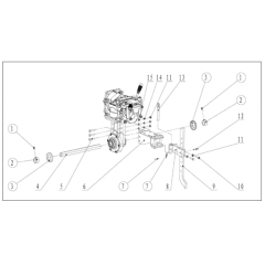 Tow Bar Assembly for TF 545P