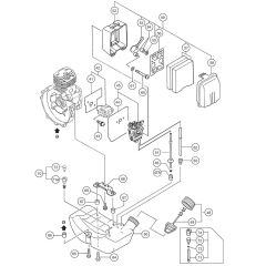 Carburettor & Fuel Tank for THB2510