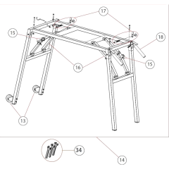 Main Frame Assembly for TR202