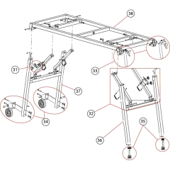 Feet Assembly for TR232S