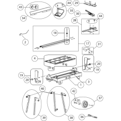 Main Frame Assembly for TR250H