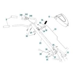 Handle Assembly for TR 314C