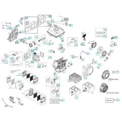 Engine Assembly for Husqvarna