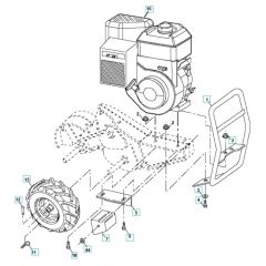 Mainframe Assembly for Husqvarna