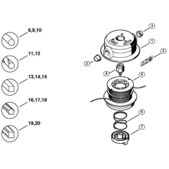 Stihl TrimCut 30-2 Parts
