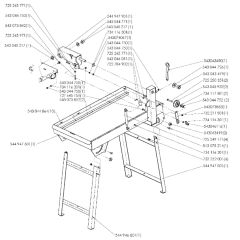 Frame Assembly for Husqvarna TS 300 E