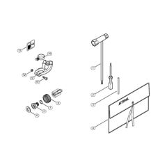 Stihl TS410 Tools & Extras